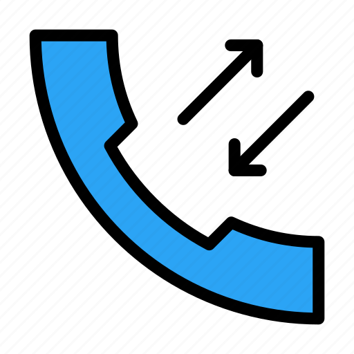 Call, communication, dialing, phone, receiver icon - Download on Iconfinder