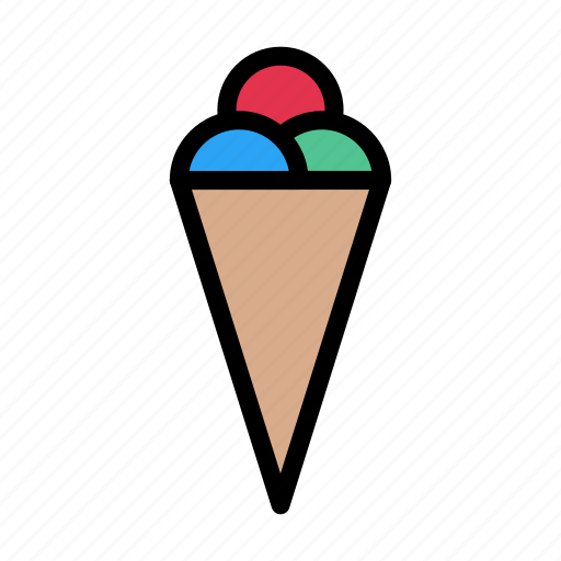 Cold, cone, delicious, icecream, sweets icon - Download on Iconfinder