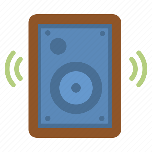 Speaker, stereo, bluetooth, loud, music icon - Download on Iconfinder