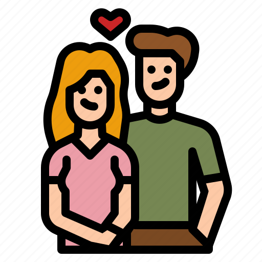 Couple, love, smile, happiness, lover icon - Download on Iconfinder