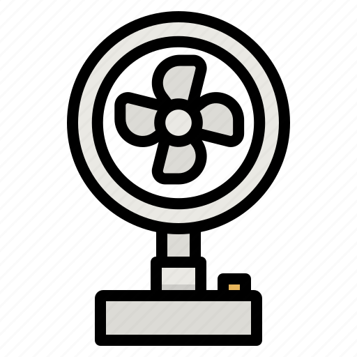 Fan, air, conditioner, furniture, cool icon - Download on Iconfinder