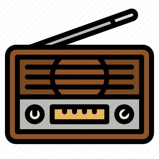 Radio, electronic, news, technology, transistor icon - Download on Iconfinder