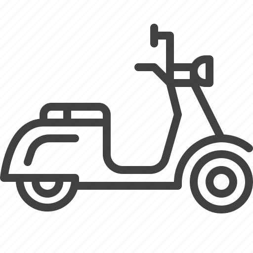 Delivery, motor, scooter icon - Download on Iconfinder