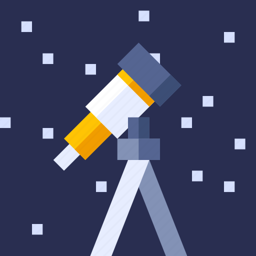 Lifestyle, telescope, astronomy, education, laboratory, science, space icon - Download on Iconfinder