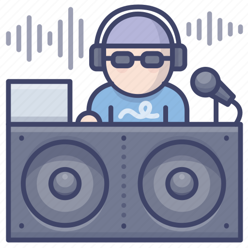 Dj, party, stage, performance icon - Download on Iconfinder