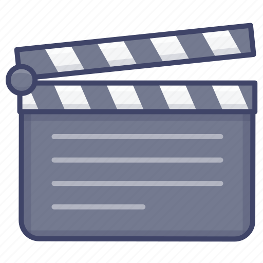 Movie, film, clpperboard, scene icon - Download on Iconfinder