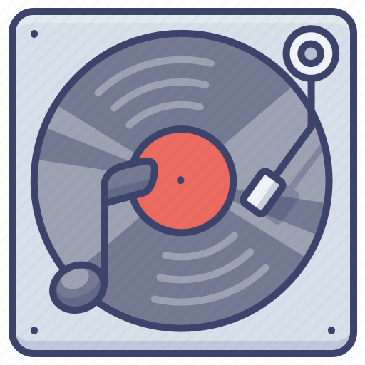Music, player, turntable, vinyl icon - Download on Iconfinder
