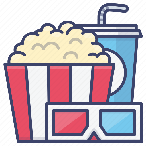 Popcorn, cinema, movie, entertainment icon - Download on Iconfinder