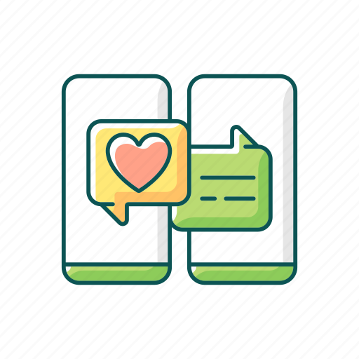 Dating, chat, relationship, app icon - Download on Iconfinder