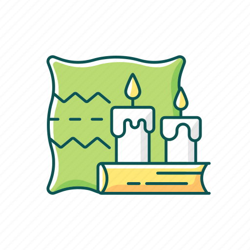 Cozy, decor, scandinavian, candle icon - Download on Iconfinder