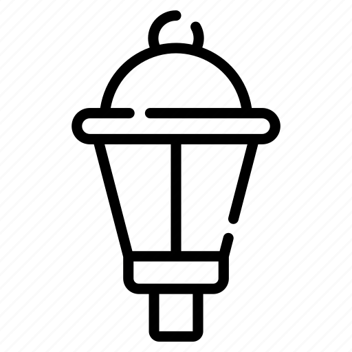 Arc, lamp, candelabra, dark, lantern, flare, street icon - Download on Iconfinder
