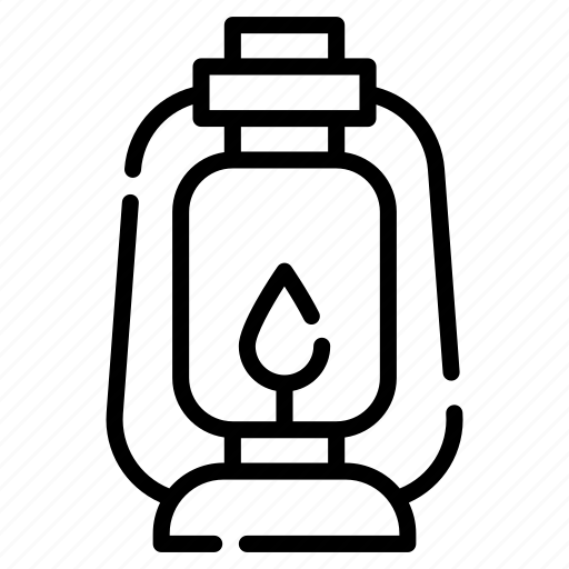 Vessel, burning, oil, lamp, wick, kerosene, light icon - Download on Iconfinder