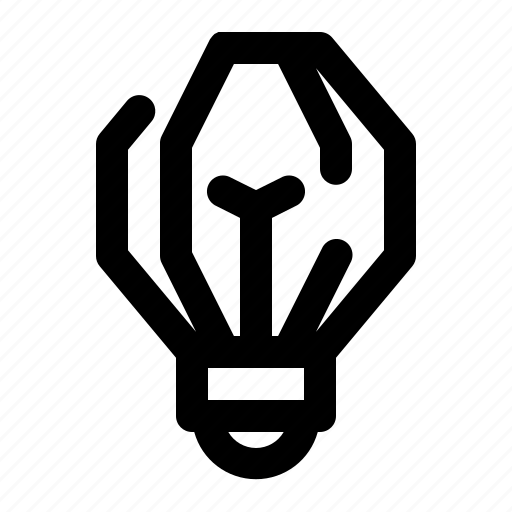 Octagonal lamp, furniture, light bulb, lamp, electricity, led, lighting icon - Download on Iconfinder