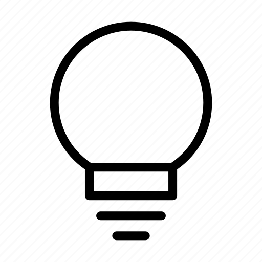 Bulb, electric, lamp, led, light icon - Download on Iconfinder