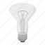 bulb, cartoon, concept, electricity, energy, idea, semicircular 