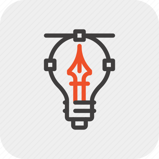 Bulb, design, draw, idea, imagination, inspiration, light icon - Download on Iconfinder