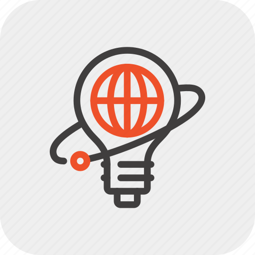 Bulb, globe, idea, imagination, light, world icon - Download on Iconfinder
