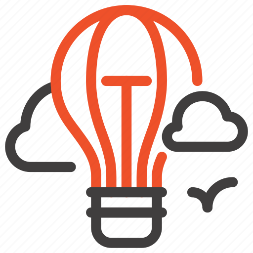 Air, balloon, bulb, idea, imagination, inspiration, light icon - Download on Iconfinder