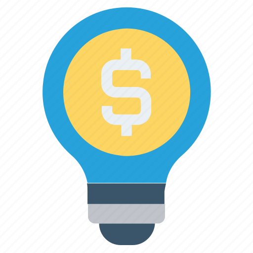 Bulb, dollar, energy, idea, light, light bulb, money icon - Download on Iconfinder