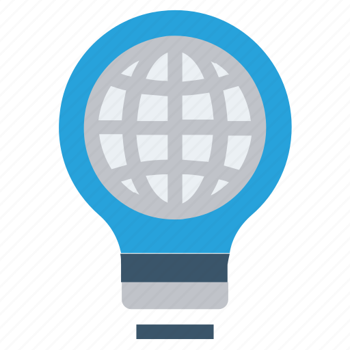 Bulb, energy, globe, idea, light, light bulb, world icon - Download on Iconfinder