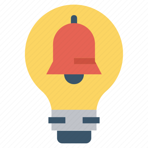 Alert, bell, bulb, energy, idea, light, light bulb icon - Download on Iconfinder