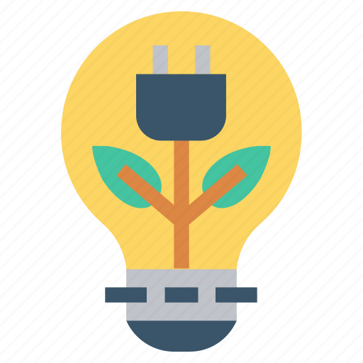 Bulb, ecology, electricity, energy, idea, light, light bulb icon - Download on Iconfinder