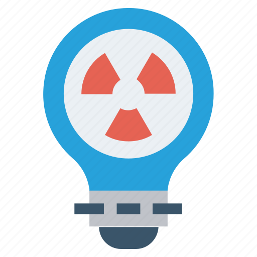 Bulb, energy, idea, light, light bulb, nuclear, radiation icon - Download on Iconfinder