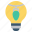 bulb, decoration, energy, idea, light, light bulb, party 