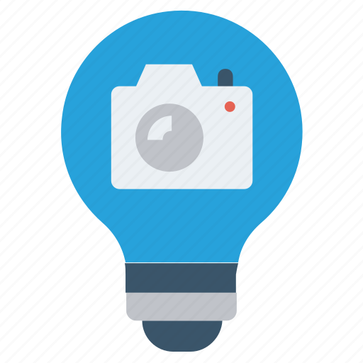 Bulb, camera, energy, idea, light, light bulb, photo icon - Download on Iconfinder