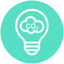 bulb, cloud, ecology, energy, idea, light, light bulb