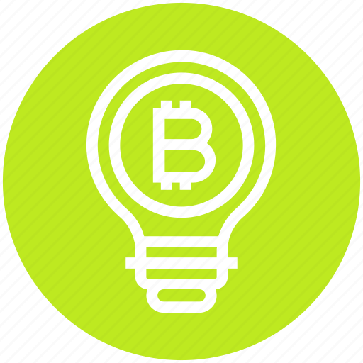 Bitcoin, bulb, energy, idea, light, light bulb, money icon - Download on Iconfinder