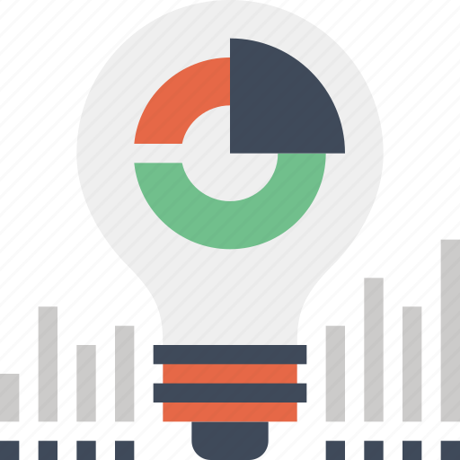 Bulb, business, chart, data, finance, idea, light icon - Download on Iconfinder