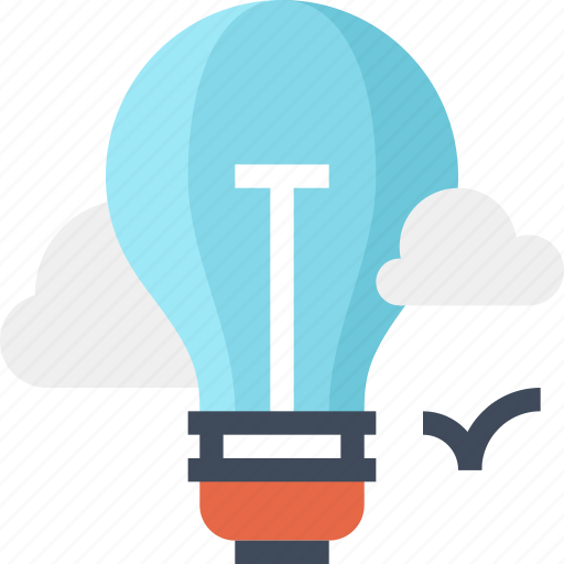Air, balloon, bulb, idea, imagination, inspiration, light icon - Download on Iconfinder
