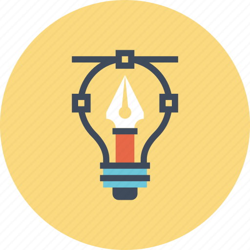 Bulb, design, draw, idea, imagination, inspiration, light icon - Download on Iconfinder