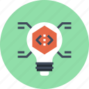 bulb, code, coding, idea, light, program, programming