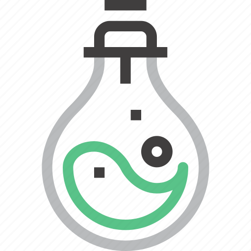 Bulb, idea, imagination, light, research, science, tube icon - Download on Iconfinder