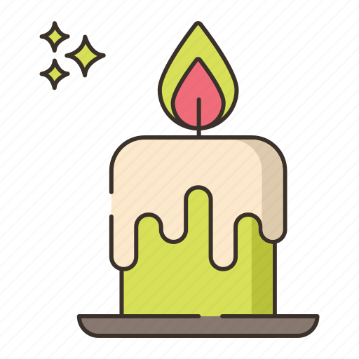 Candle, light, flame icon - Download on Iconfinder