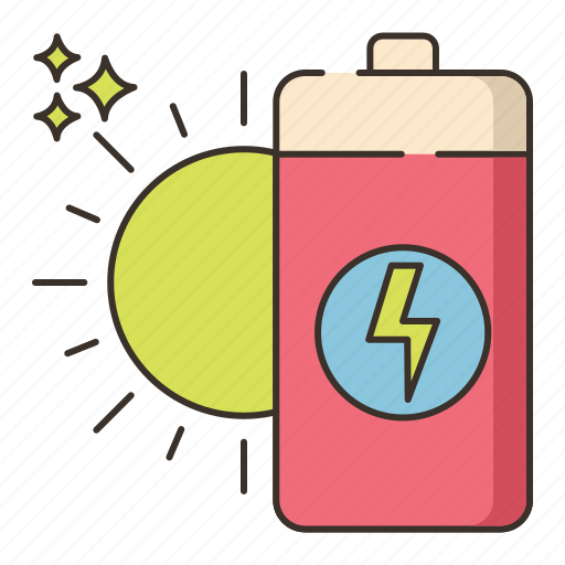Solar, battery, charge, power icon - Download on Iconfinder