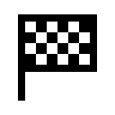 flag, checkered, solid