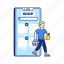 illustration, ecommerce, checkout, payment, cart 