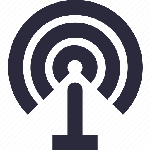 Antenna, signal tower, wifi antenna, wifi signals, wifi tower icon - Download on Iconfinder