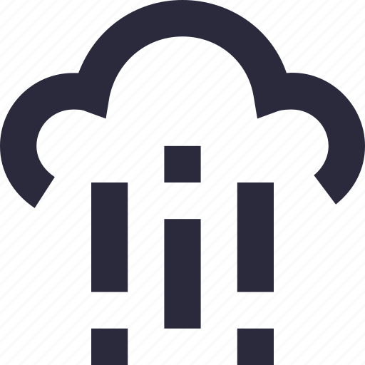 Cloud, rain drops, raining, sky, weather icon - Download on Iconfinder