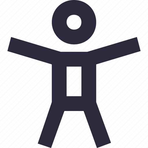 Exercising, fitness, man, person, standing icon - Download on Iconfinder