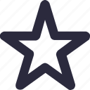 bookmark, five pointed, ranking, rating, star