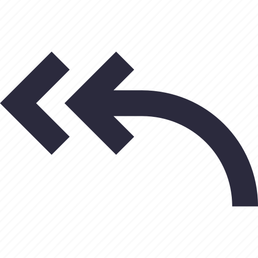 Arrow, directional, left arrow, navigational, turn left icon - Download on Iconfinder