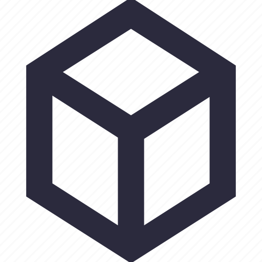 Box, cube molecule, cube shape, logo, molecule icon - Download on Iconfinder
