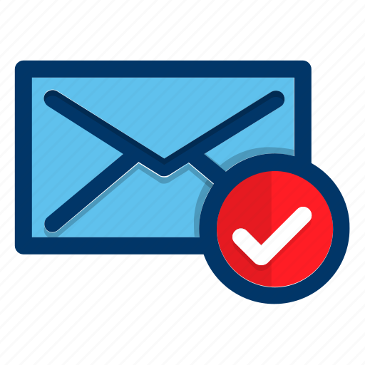 Confirm, message, chat, communication, envelope, mail icon - Download on Iconfinder