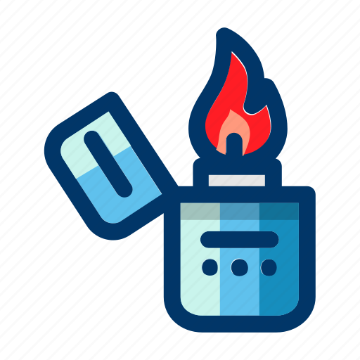 Lighter, camp, cigarette, fire, tool icon - Download on Iconfinder
