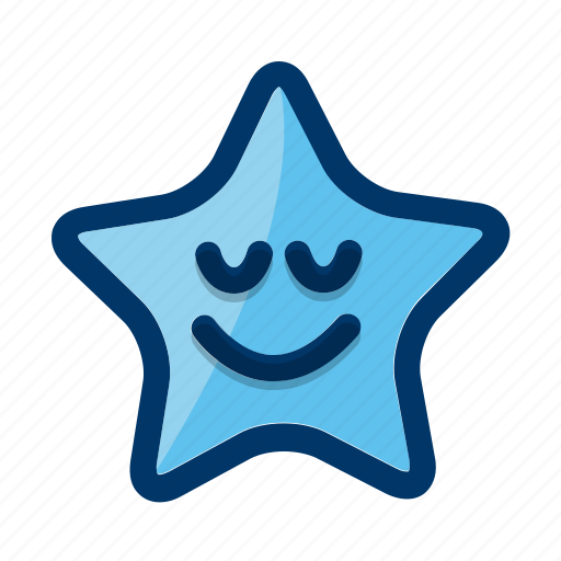 Sleeping, smiling, star, favorite, night icon - Download on Iconfinder