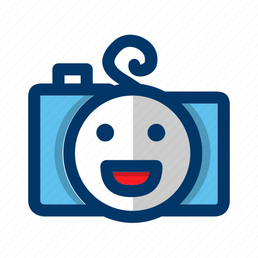 Baby, camera, smiling, child, image, photography, picture icon - Download on Iconfinder